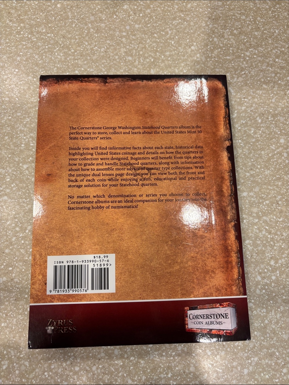 Cornerstone National Park Quarters Coin Album 1999 2009 P&D Collection Book - Picture 3 of 15